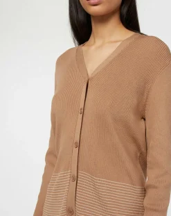 Femme Jodhpur Gilets Et Cardigans^Cardigan Bela beige foncé