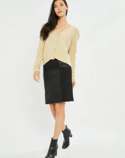 Femme Lauren Vidal Gilets Et Cardigans^Cardigan Elsa avoine