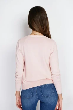 Femme Assuili Gilets Et Cardigans^Cardigan en Cachemire mélangé col V rose
