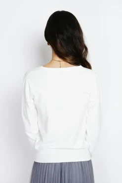 Femme Assuili Gilets Et Cardigans^Cardigan en Cachemire mélangé col V naturel