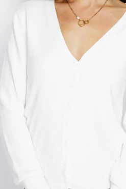 Femme Assuili Gilets Et Cardigans^Cardigan en Cachemire mélangé col V naturel