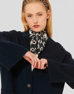 Cardigan en Laine & Alpaga Ginger nuit-Tara Jarmon Discount