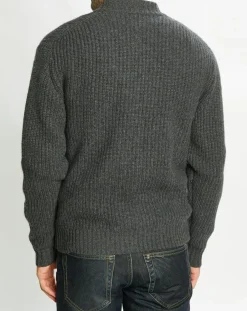 Homme Galeries Lafayette Gilets Et Cardigans^Cardigan en Laine & Cachemire Potecard Gulet Boxy gris foncé