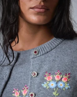 Femme Manoush Gilets Et Cardigans^Cardigan en Laine mélangée Bcbg gris