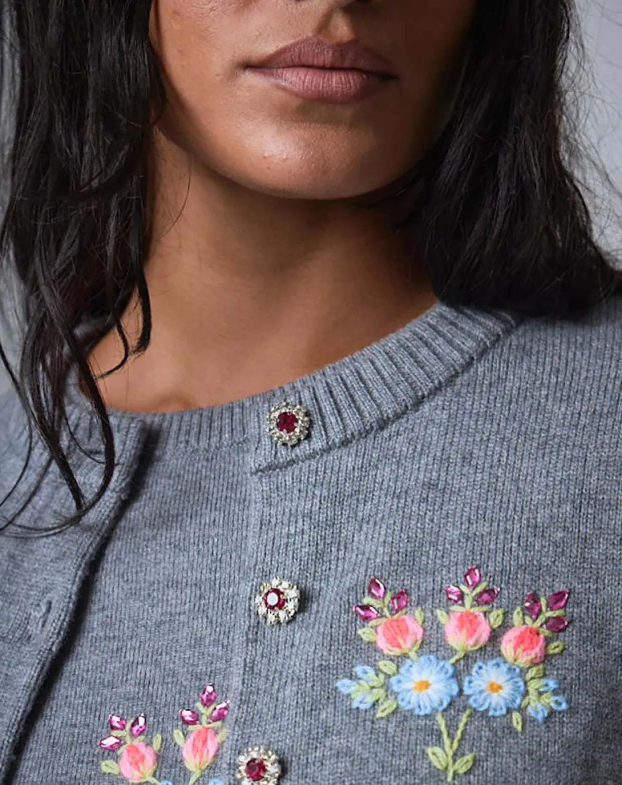 Femme Manoush Gilets Et Cardigans^Cardigan en Laine mélangée Bcbg gris