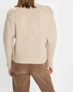 Cardigan en Laine mélangée beige-Marc O'Polo Hot