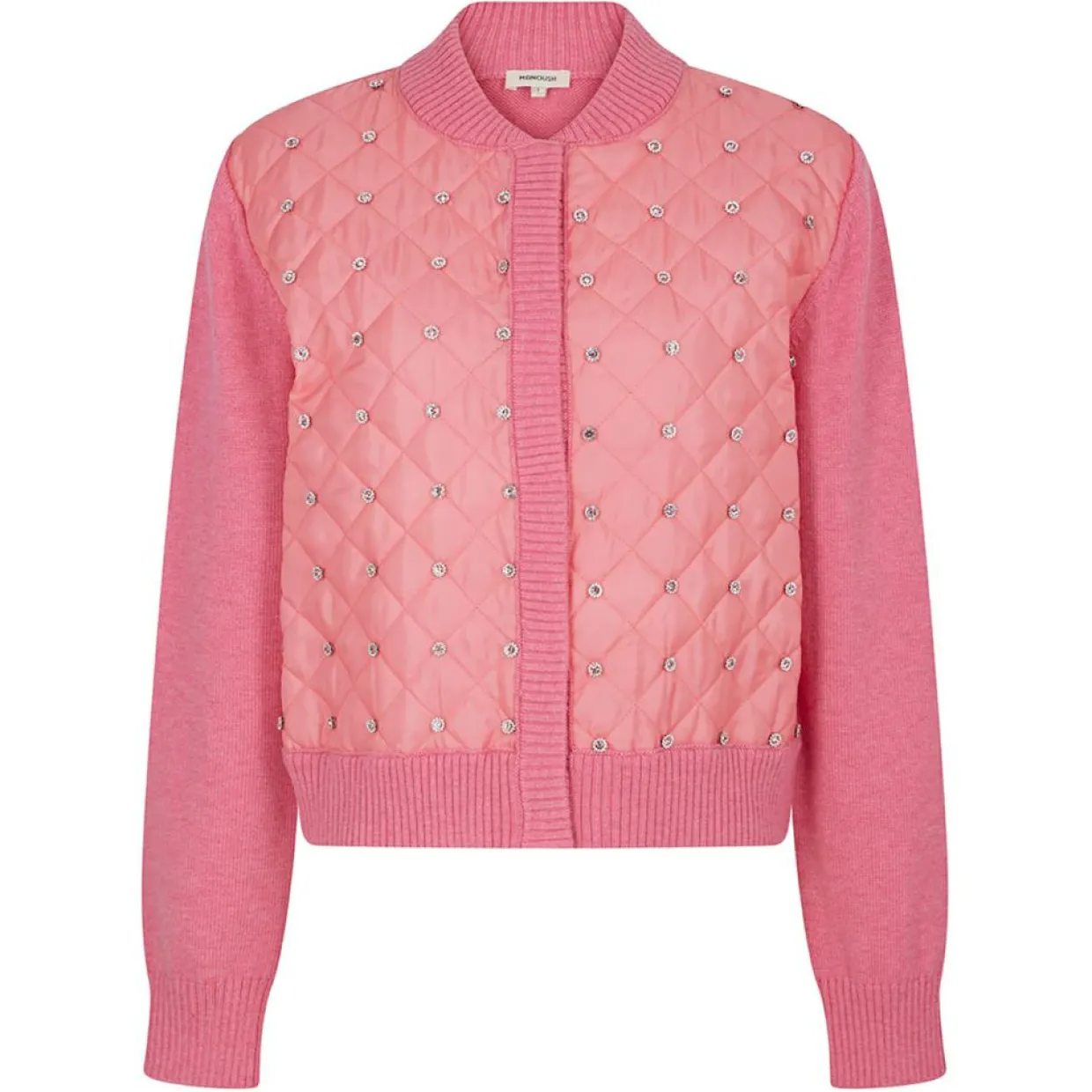 Cardigan en Laine mélangée Nuage rose-Manoush Sale