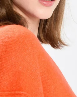 Cardigan en Laine mélangée orange-Marc O'Polo New