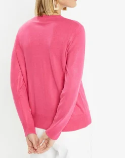 Femme Galeries Lafayette Gilets Et Cardigans^Cardigan en Maille fine Fanny rose