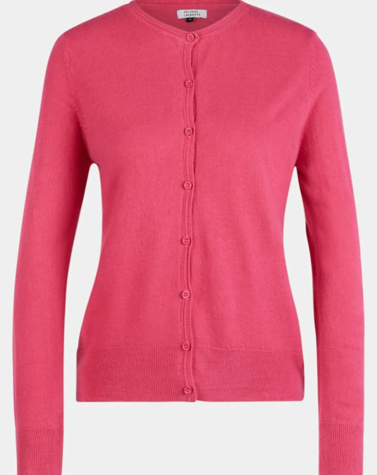 Femme Galeries Lafayette Gilets Et Cardigans^Cardigan en Maille fine Fanny rose