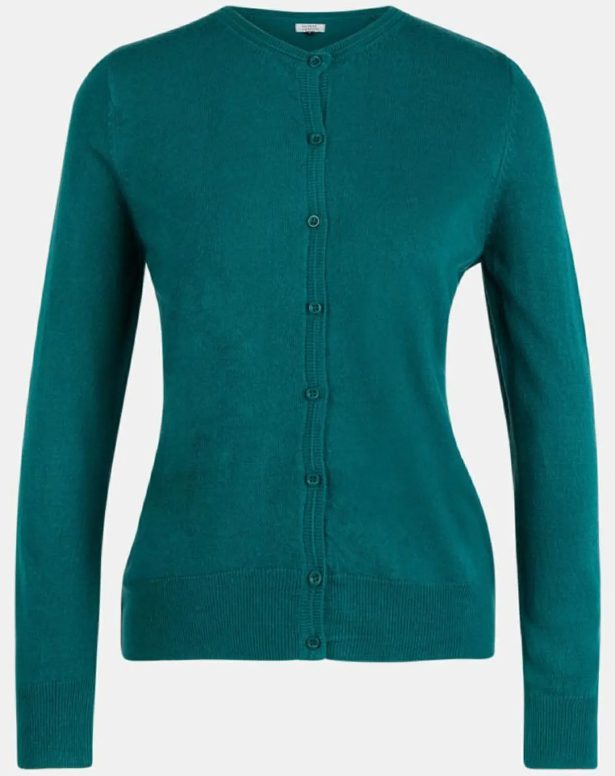 Cardigan en Maille fine Fanny vert foncé-Galeries Lafayette Outlet