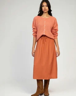 Cardigan Laramim rose-An'ge
