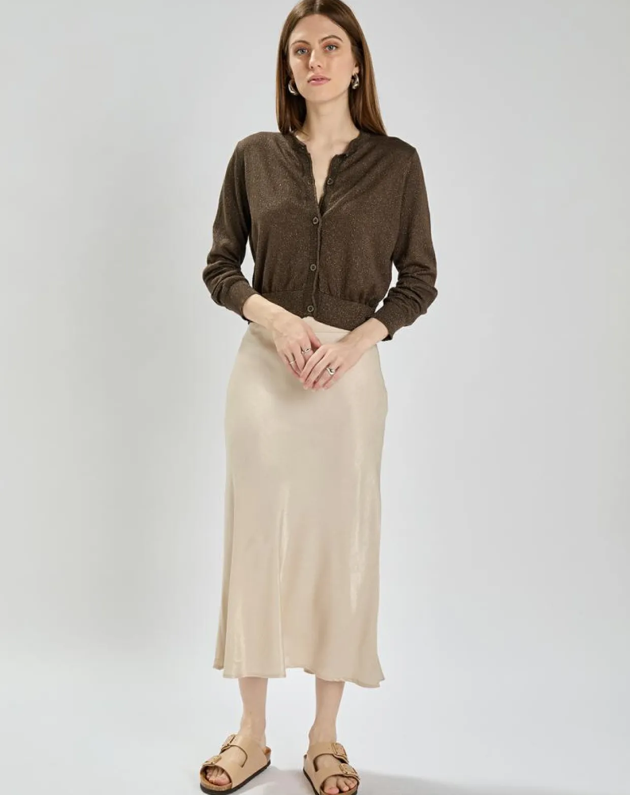 Femme An'ge Gilets Et Cardigans^Cardigan Letitou army