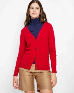 Femme Assuili Gilets Et Cardigans^Cardigan Manon rouge