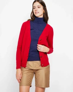 Femme Assuili Gilets Et Cardigans^Cardigan Manon rouge