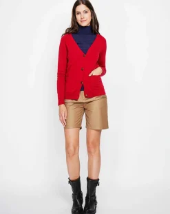 Femme Assuili Gilets Et Cardigans^Cardigan Manon rouge