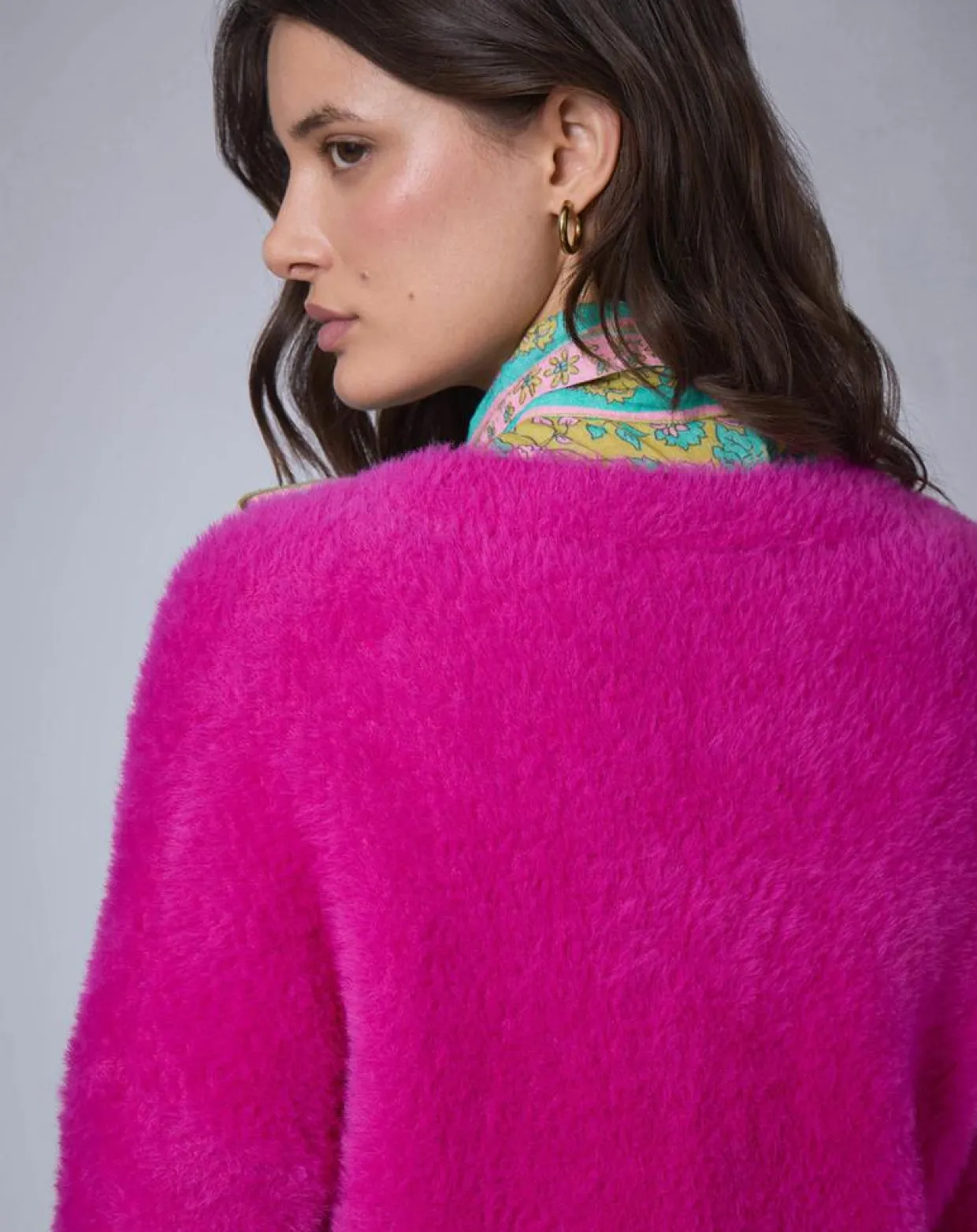 Cardigan Oversize Nounours rose-Manoush Online