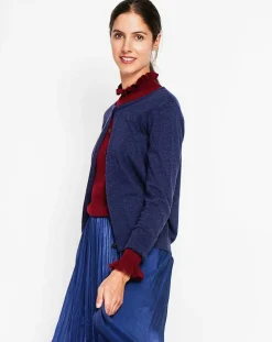 Cardigan Perrine bleu nuit-Assuili New