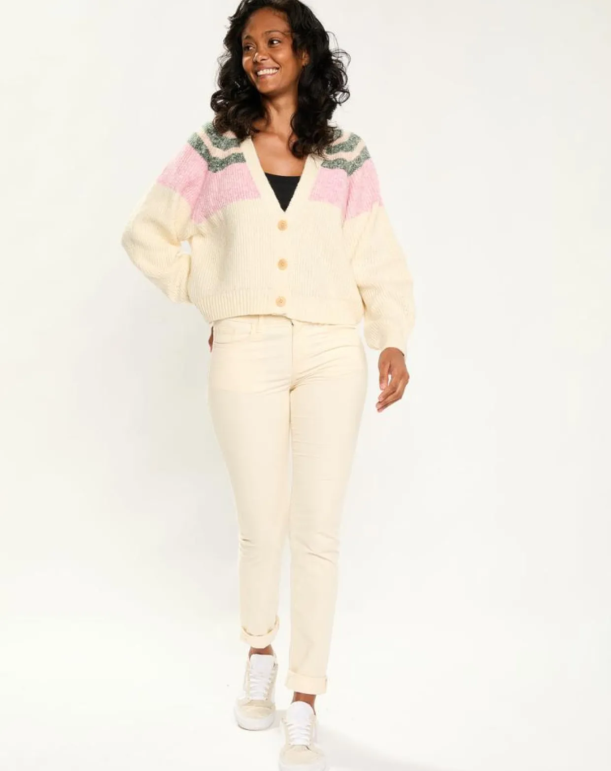 Femme Esprit Gilets Et Cardigans^Cardigan rayé multicolore