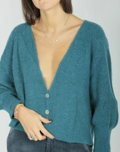 Cardigan Store bleu-Lauren Vidal Sale