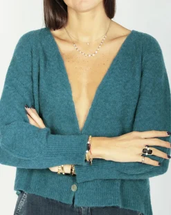 Cardigan Store bleu-Lauren Vidal Sale