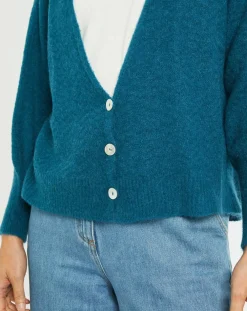 Cardigan Store bleu-Lauren Vidal Sale