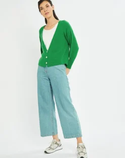 Femme Lauren Vidal Gilets Et Cardigans^Cardigan Store vert