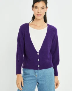 Femme Lauren Vidal Gilets Et Cardigans^Cardigan Store violet