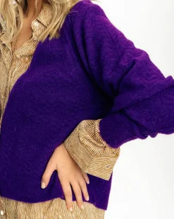 Femme Lauren Vidal Gilets Et Cardigans^Cardigan Store violet