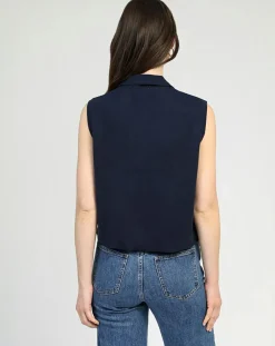 Femme An'ge Gilets Et Cardigans^Cardigan Vamaya marine