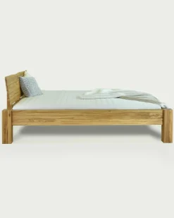 Uniqka Lits^Carpenter - Lit en chêne massif