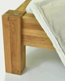 Uniqka Lits^Carpenter - Lit en chêne massif