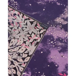 Femme Petrusse Echarpes, Foulards^Carré 100% Soie Idylle lilas - 105x105 cm