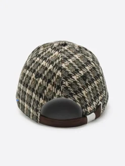 Homme Devred Chapeaux^Casquette baseball pied de coq marronnier
