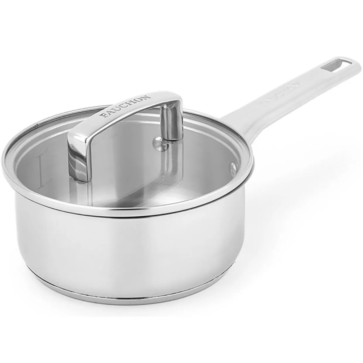 Casserole Signature induction argentée - D.16 cm-Fauchon Hot