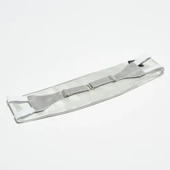 Homme Giorgio Armani Ceintures^Ceinture de Smoking 100% Soie Rafael argentée