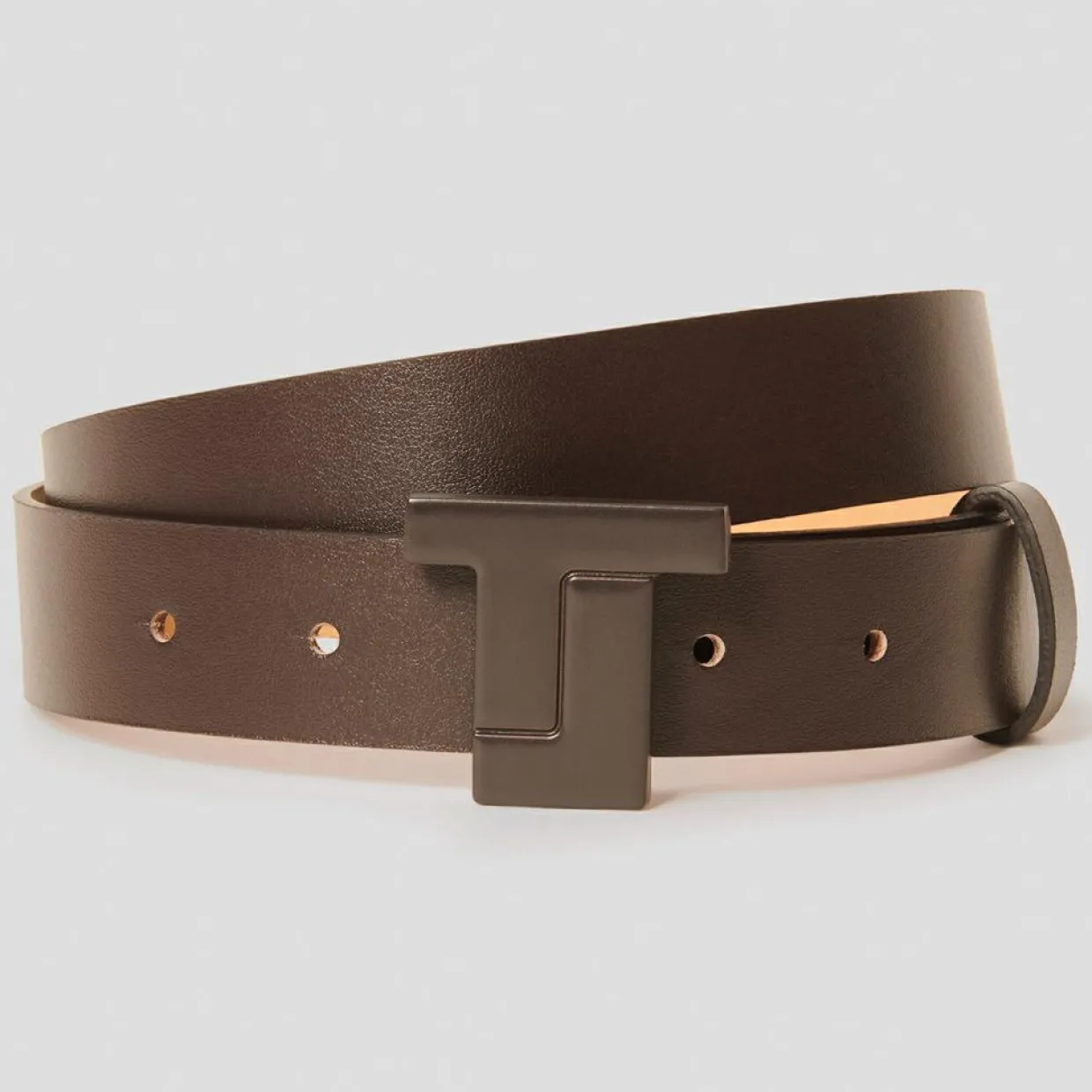 Ceinture en Cuir 8 Bis Belt chocolat-Tara Jarmon New