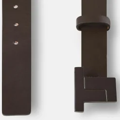 Ceinture en Cuir 8 Bis Belt chocolat-Tara Jarmon New
