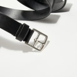 Ceinture en Cuir D'Austin noire-Hartford Outlet