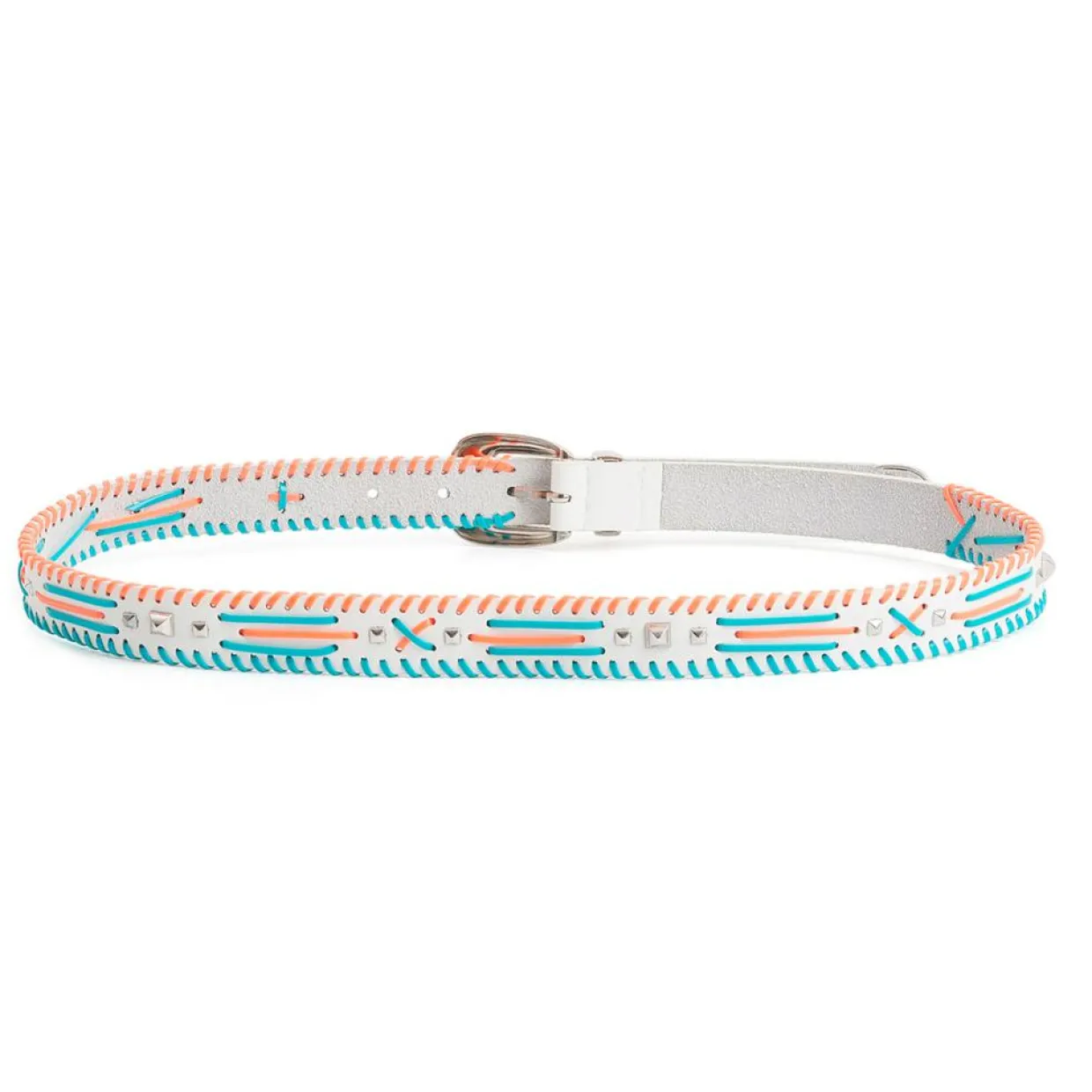Femme Wild Ceintures^Ceinture en Cuir Dinka blanche