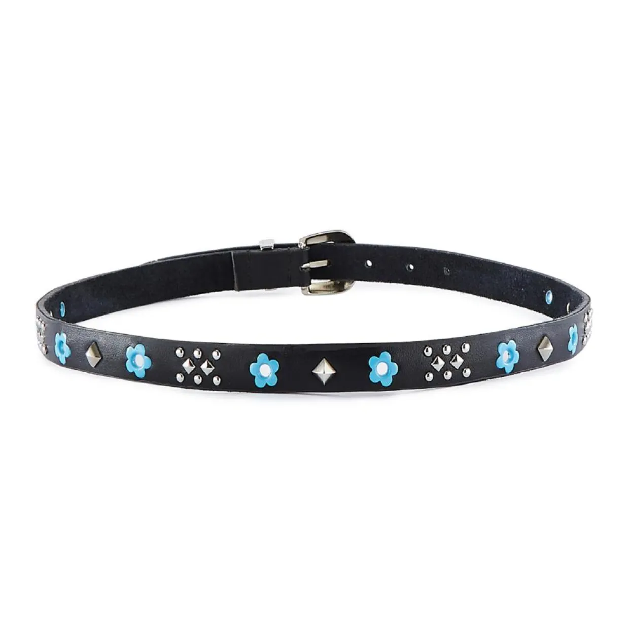 Ceinture en Cuir Discopop noire-Wild