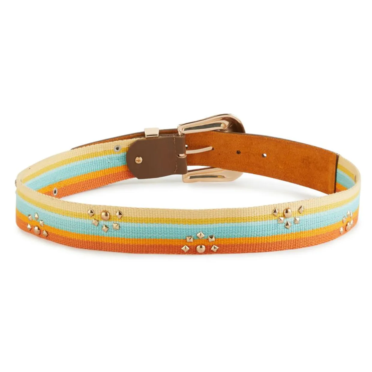 Ceinture en Cuir Eneko marron-Wild Sale