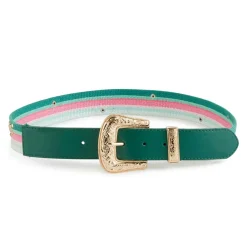 Femme Wild Ceintures^Ceinture en Cuir Eneko verte