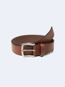 Homme Devred Ceintures^Ceinture en cuir grainé marron