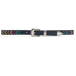 Ceinture en Cuir Kimmy marine-Wild Online