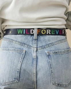 Ceinture en Cuir Kimmy marine-Wild Online