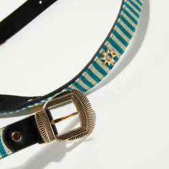 Femme Wild Ceintures^Ceinture en Cuir Sayulita noire