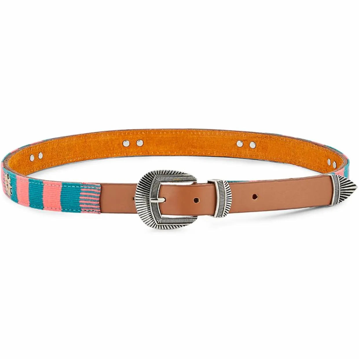 Ceinture en Cuir Sayulita marron-Wild Online