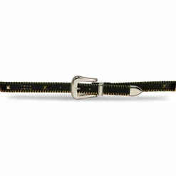 Ceinture tressée Renaldo noire-Wild Outlet