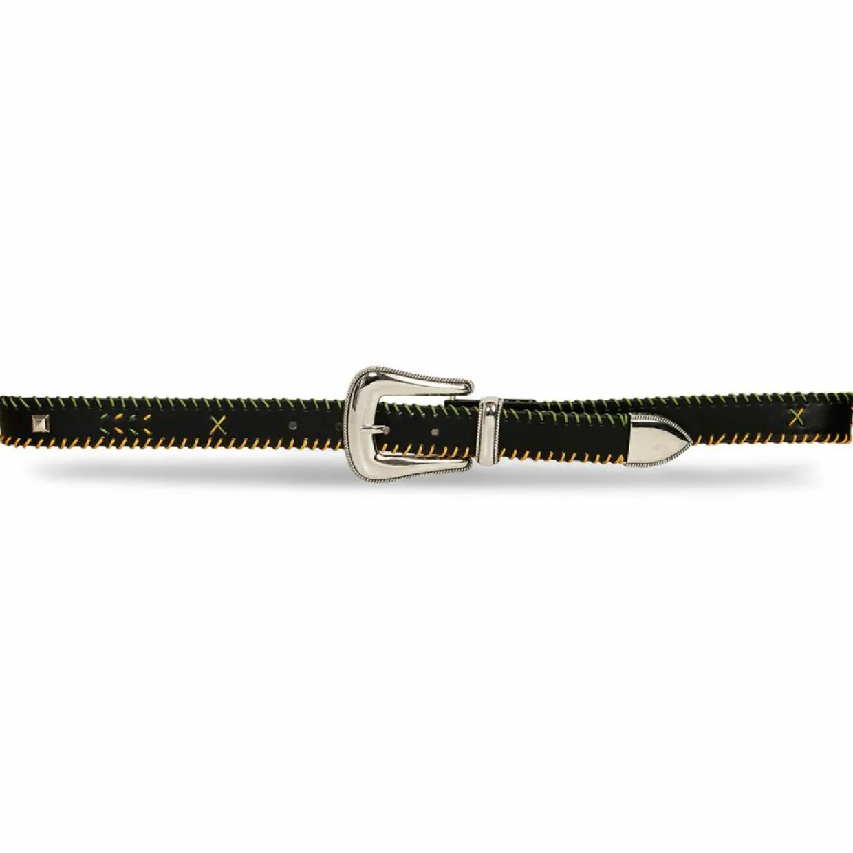 Ceinture tressée Renaldo noire-Wild Outlet